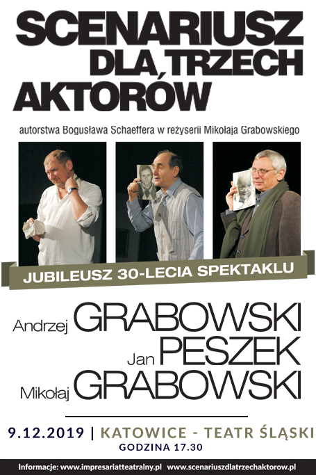 Scenariusz Dla Trzech Aktorów