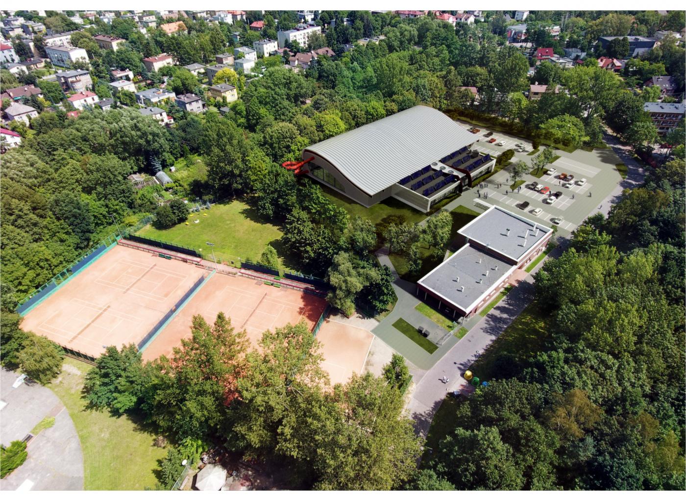 W Katowicach trwa budowa trzech kompleksów basenowych z salami sportowymi