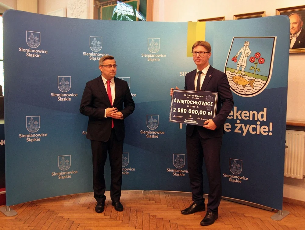 Świętochłowice otrzymały 2,5 mln złotych dofinansowania z Funduszu Dróg Samorządowych