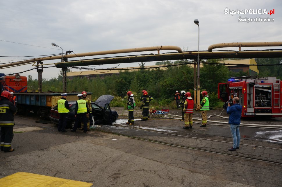 Świętochłowickie służby ćwiczyły współdziałanie