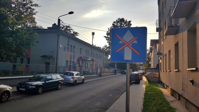 Zmiana organizacji ruchu na Starym Osiedlu w Chorzowie Batorym