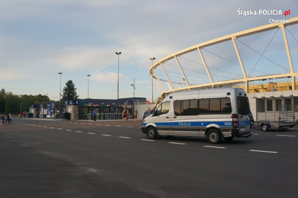 Chorzowscy policjanci zabezpieczali Memoriał Kamili Skolimowskiej