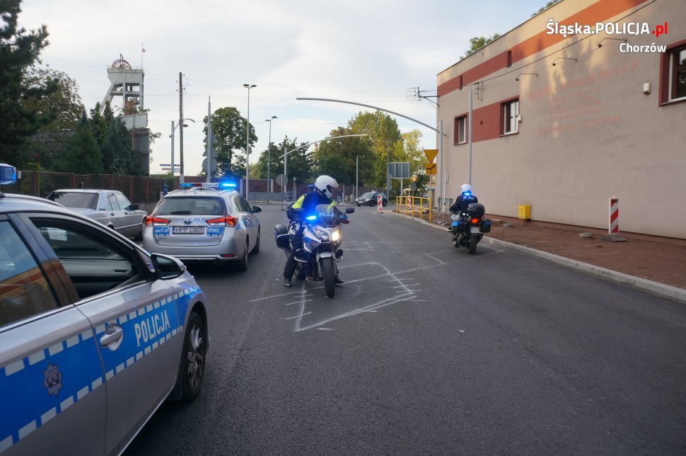 Chorzowscy policjanci zabezpieczali Memoriał Kamili Skolimowskiej
