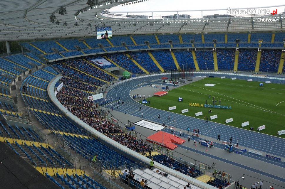 Chorzowscy policjanci zabezpieczali Memoriał Kamili Skolimowskiej