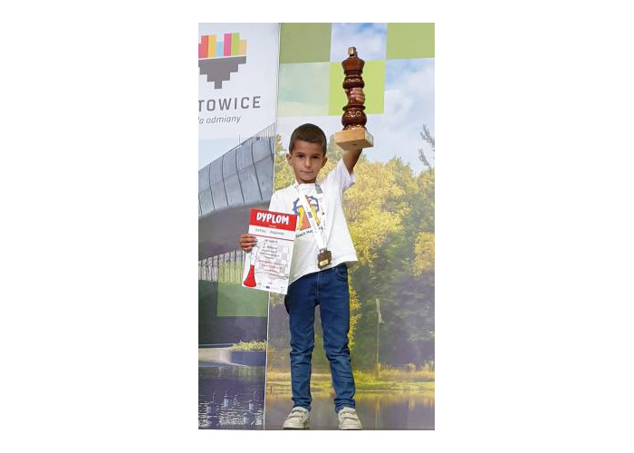 7-letni Antoni z Zabrza Mistrzem Polski Szkół Podstawowych Klas Pierwszych