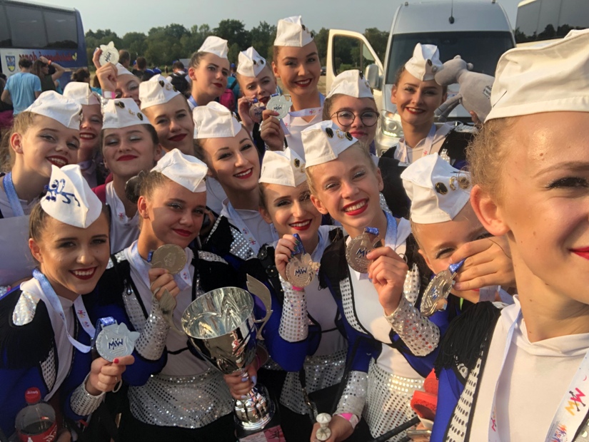 Mażoretki Eksplozja wśród najlepszych na świecie!