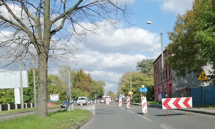 Ruda Śląska: Uwaga kierowcy! Utrudnienia w ruchu drogowym - ul. 1 Maja