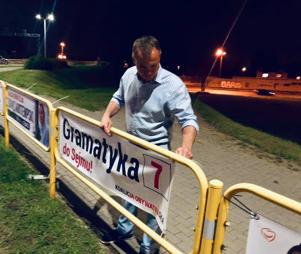 zrywane plakaty wyborcze 3