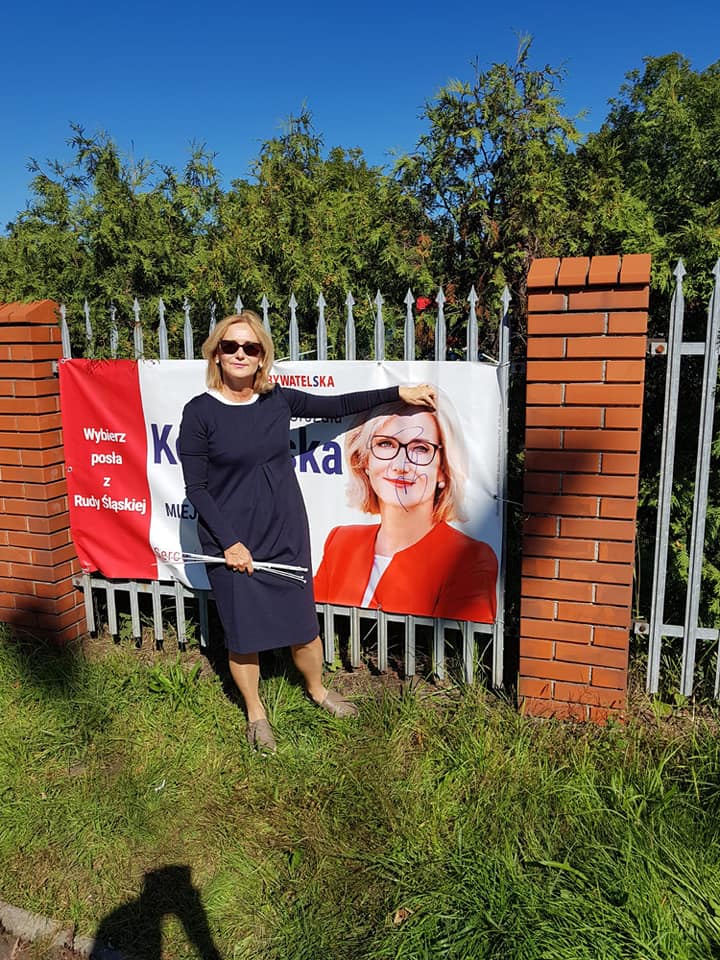 zrywane plakaty wyborcze 4