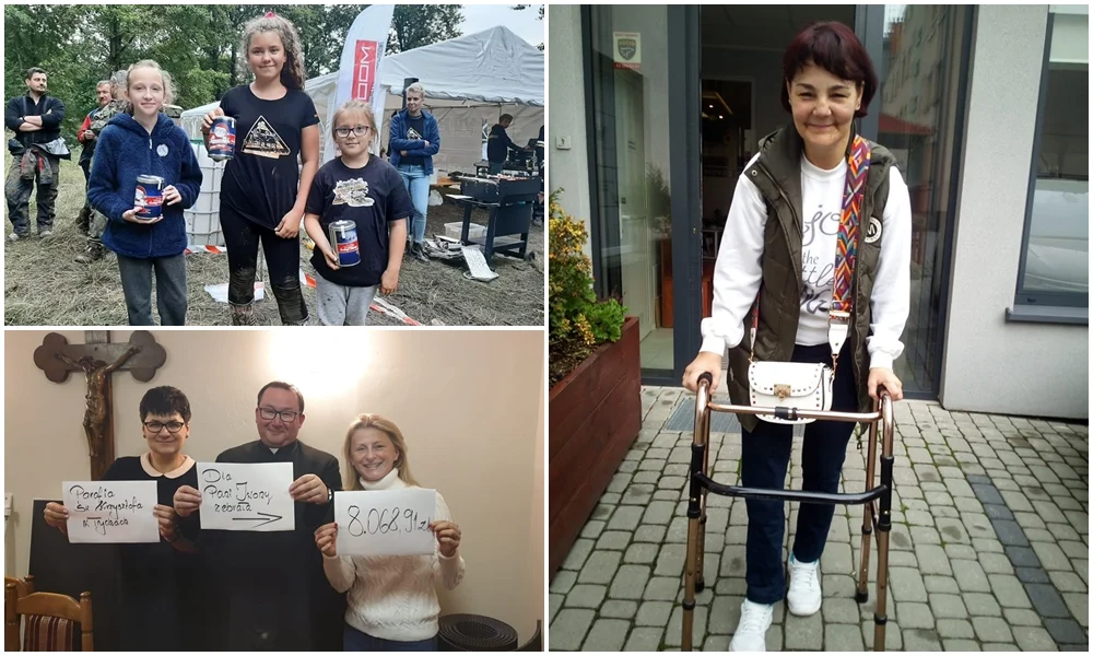 Zbiórka na protezę udana! Pomoc przyszła z wielu miast. "Pani Iwonka płacze ze szczęścia"