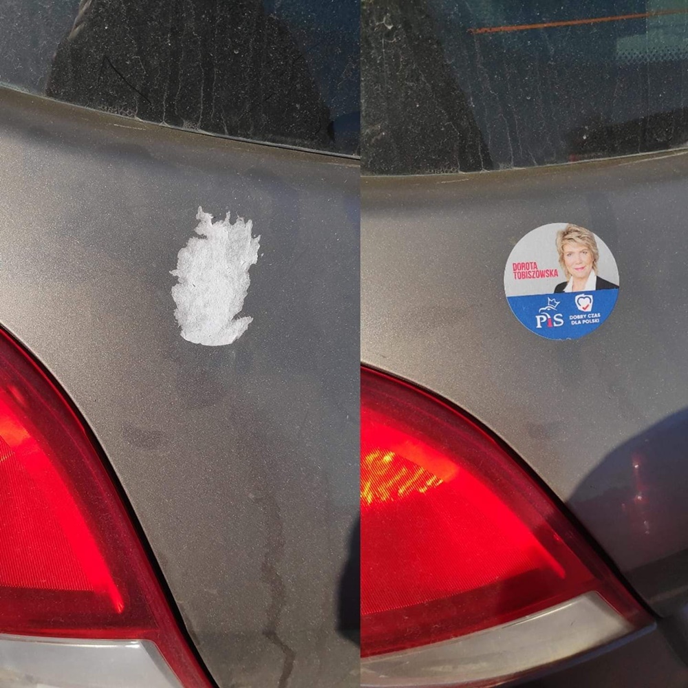 Naklejki z podobizną Doroty Tobiszowskiej 7