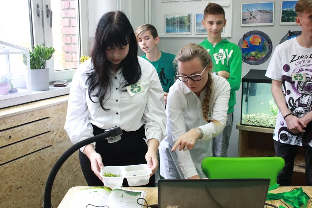 Pracownia ekologiczna w SP nr 1 2