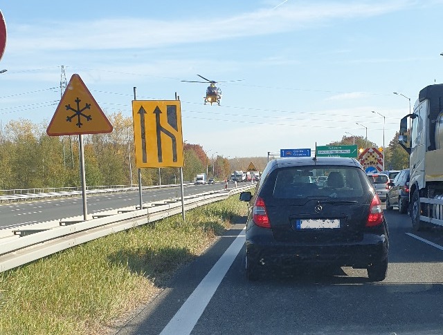 Wypadek na A4 1