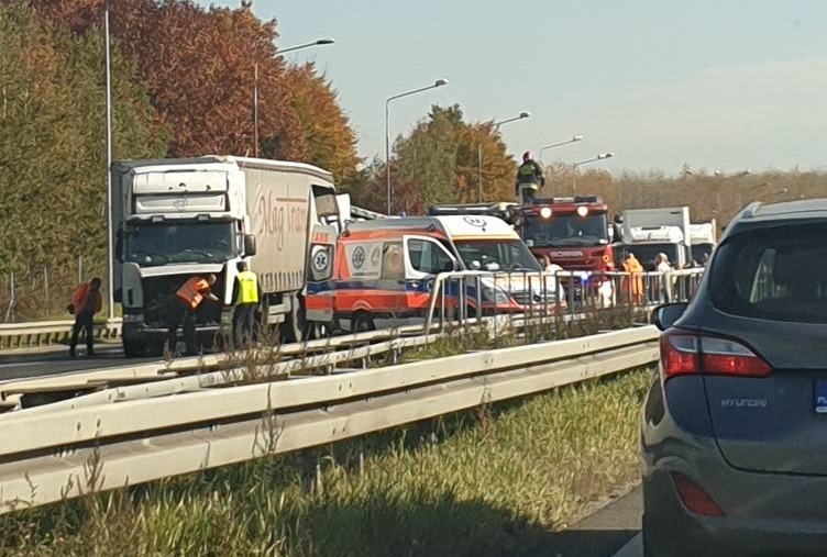 Wypadek na A4 5