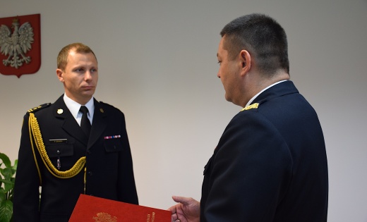 Powołanie Zastępcy Komendanta Miejskiego PSP w Rudzie Śląskiej