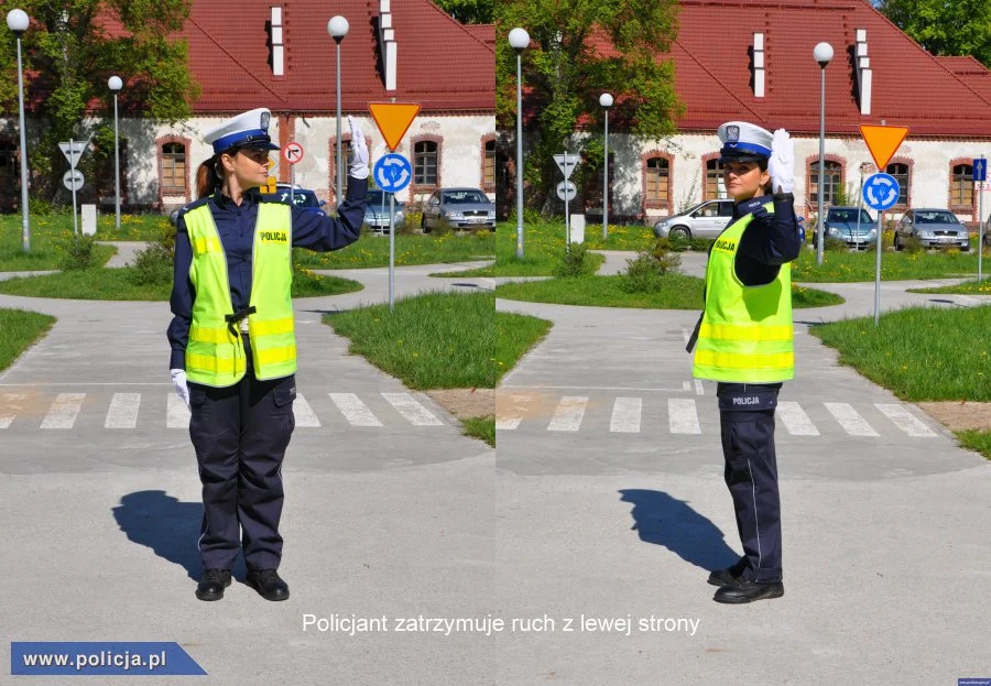 Wiesz jak zachować się, gdy ruchem kieruje policjant? [FILM]