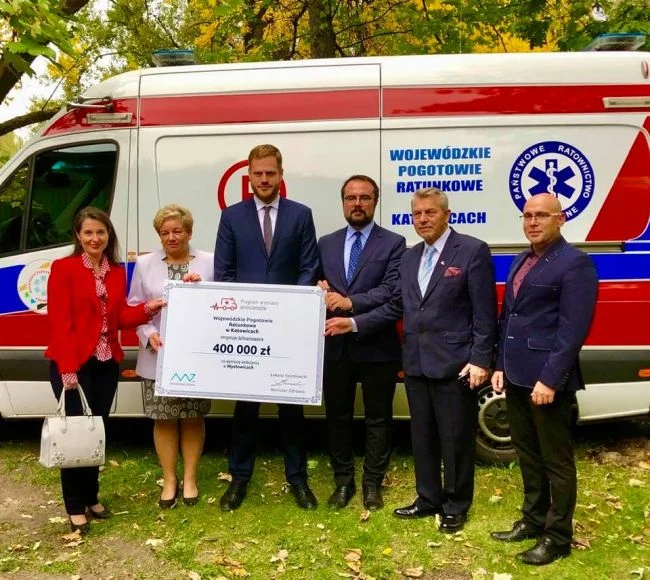 Mysłowice zyskały nową karetkę pogotowia ratunkowego