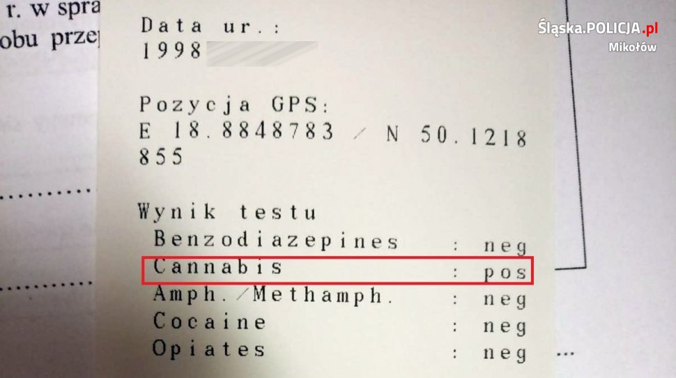 Zatrzymani za jazdę pod wpływem środków odurzających