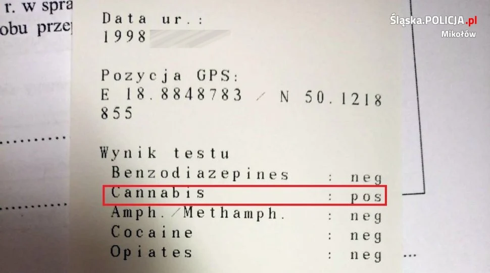 Zatrzymani za jazdę pod wpływem środków odurzających