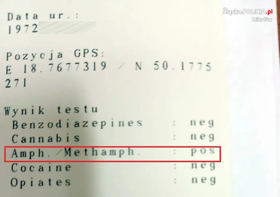Zatrzymani za jazdę pod wpływem środków odurzających