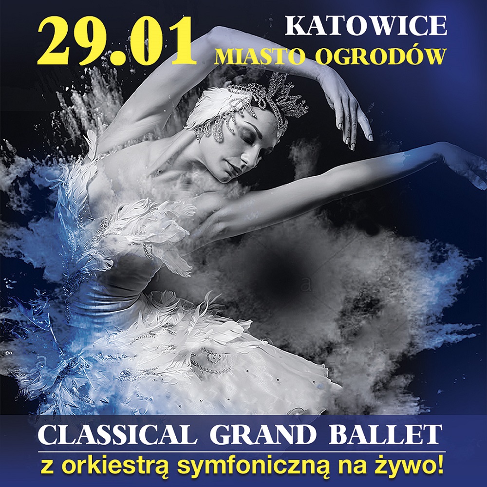 Balet rosyjski "Jezioro łabędzie" w Katowicach