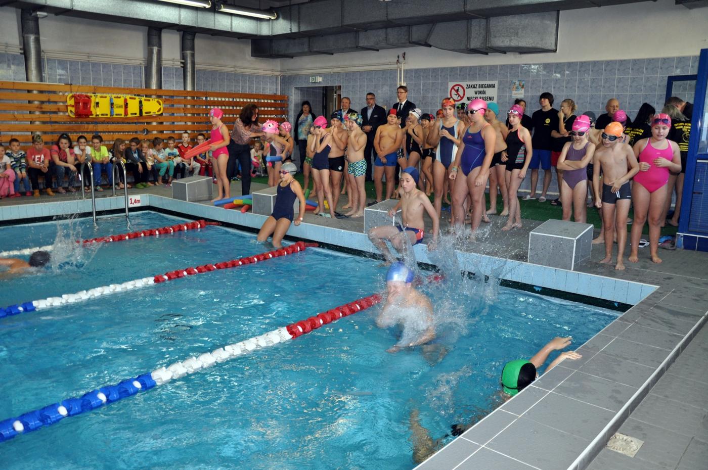 Sztafeta pływacka "Toruń - Korzeniewo"