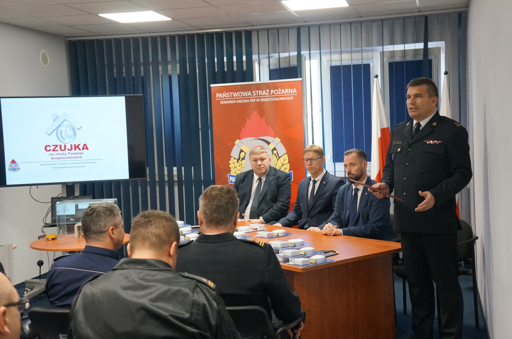 Konferencja PSP "Czujka na Straży Twojego Bezpieczeństwa”