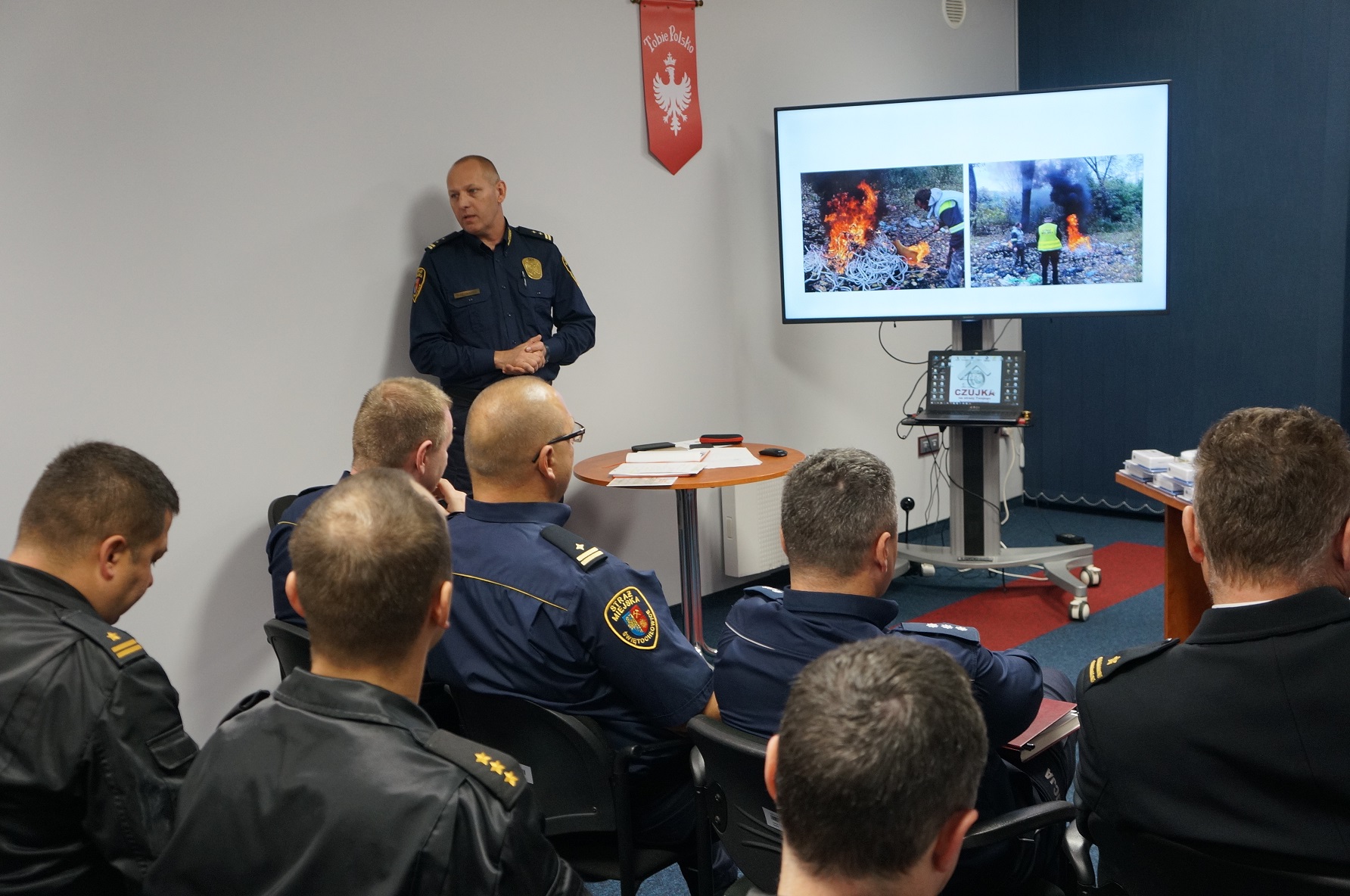 Konferencja PSP "Czujka na Straży Twojego Bezpieczeństwa”