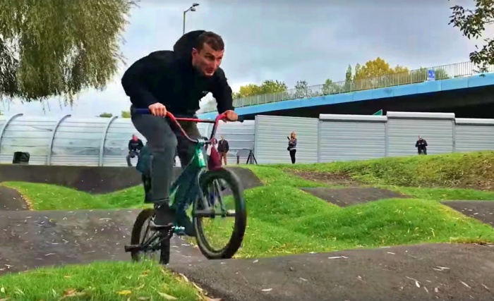 W Chorzowie Batorym otwarto pierwszy w mieście pumptrack