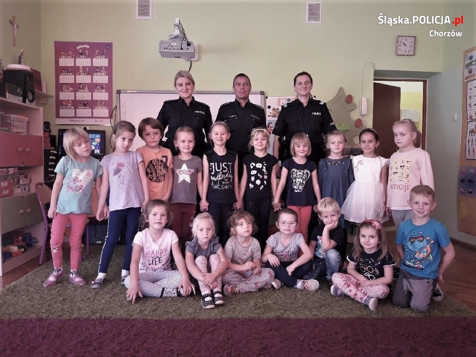 Dzielnicowi odwiedzili kolejne przedszkole