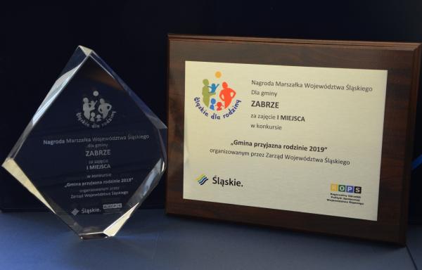 Zabrze zajęło I miejsce w konkursie "Gmina przyjazna rodzinie 2019"