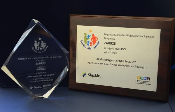 Zabrze zajęło I miejsce w konkursie "Gmina przyjazna rodzinie 2019"