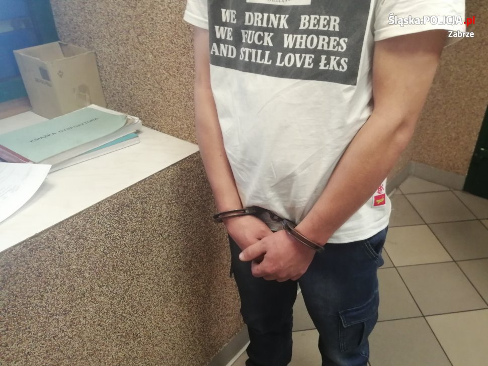 Podczas meczu Górnika Zabrze i ŁKS-u Łódź zatrzymano pseudokibiców