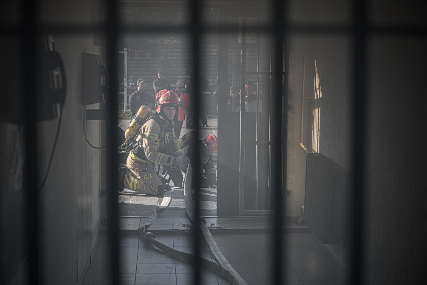 W Zakładzie Karnym w Zabrzu skazany wziął zakładnika - to tylko ćwiczenia ochronne