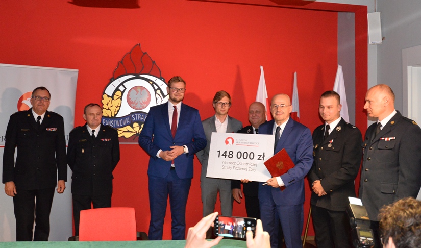 Nowy sprzęt dla Ochotniczych Straży Pożarnych ze Śląska