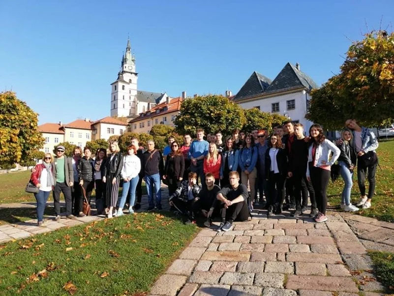 Uczniowie ZS nr 2 w Słowacji