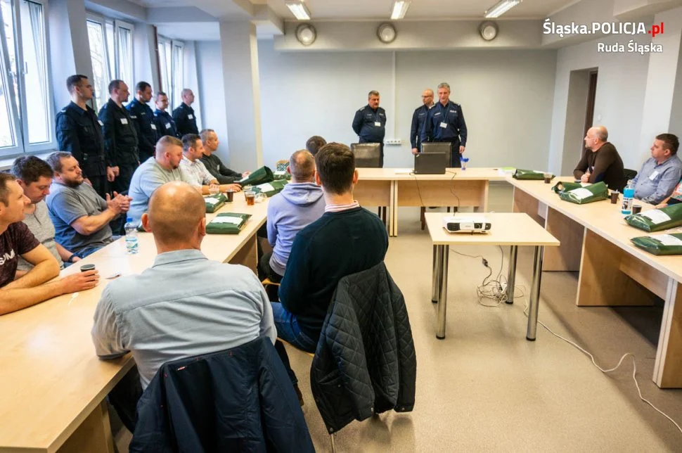 Rudzcy policjanci szkolili rezerwistów w ramach ćwiczeń "EGIDA-19"