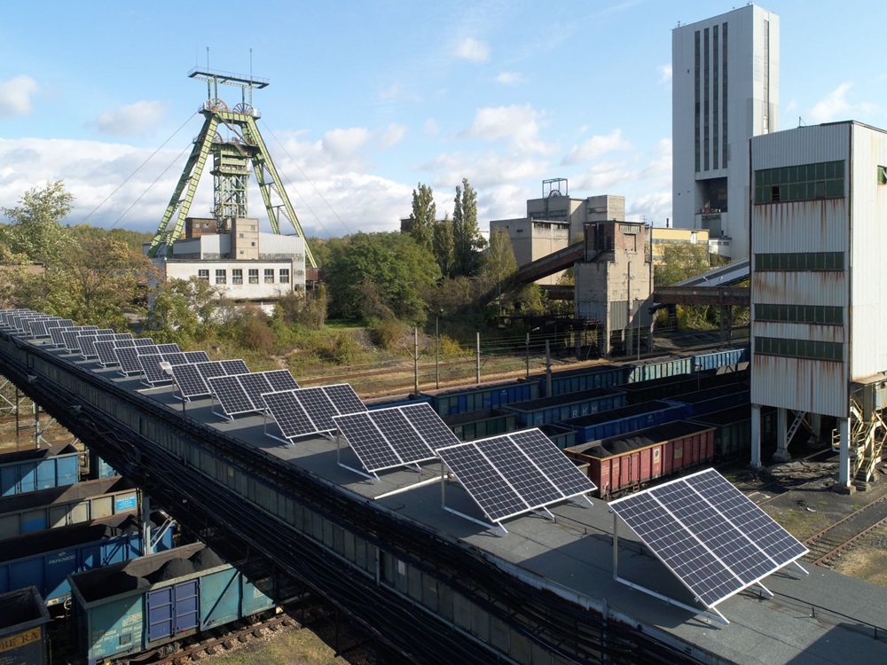 Farma fotowoltaiczna na KWK Halemba 8