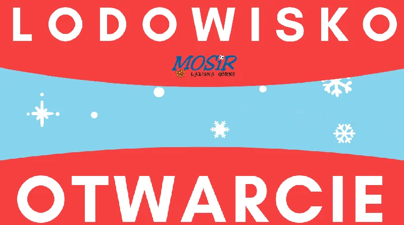 Otwarcie lodowiska 30 listopada 2019r.
