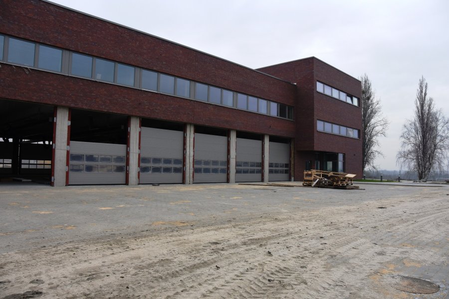 Bytom: Budowa strażnicy idzie pełną parą