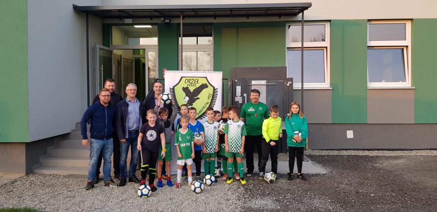 Nowe zaplecze Orła Mokre