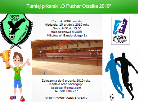 Turniej piłkarski "O Puchar Orzełka 2019"
