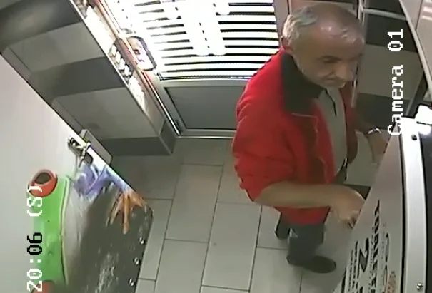 Ten mężczyzna jest podejrzany o przywłaszczenie pieniędzy. Rozpoznajesz go?
