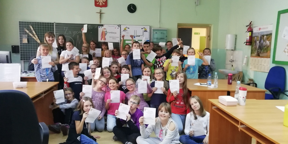 Projekt "Matematyczny świat" w SP nr 2 w Świętochłowicach