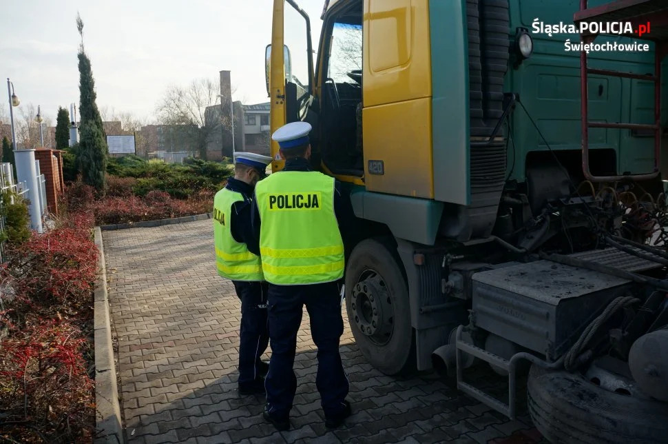 Świętochłowicka drogówka podsumowała działania "Odpady"
