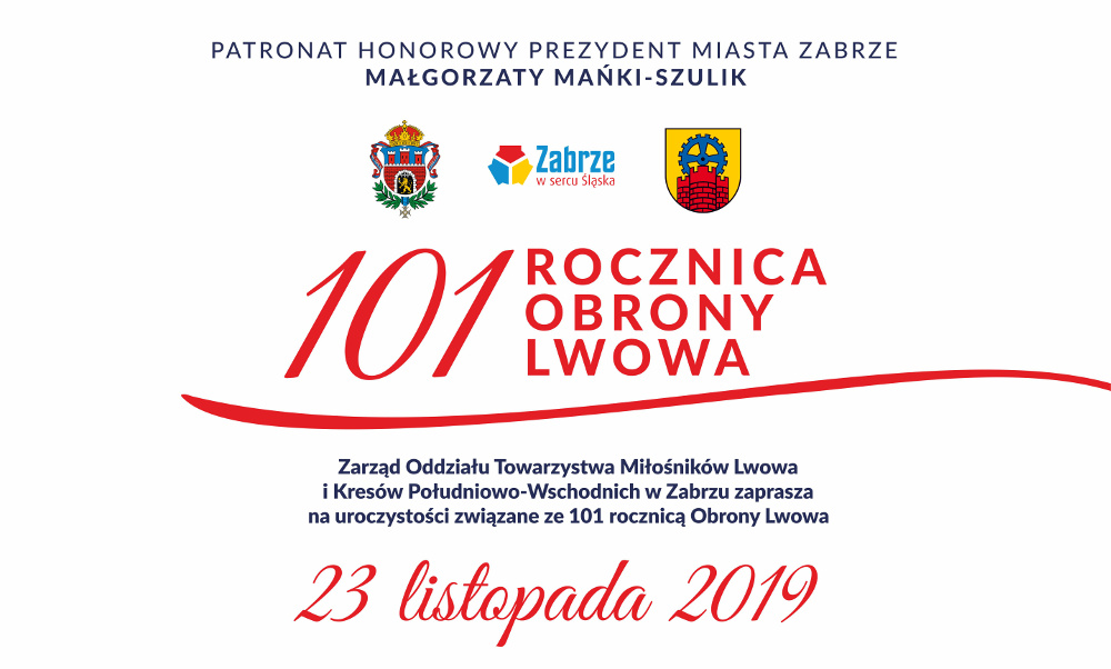 Obchody 101. rocznicy obrony Lwowa w Zabrzu
