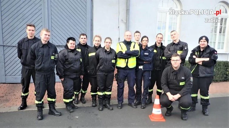 Zabrzańska drogówka szkoliła strażaków