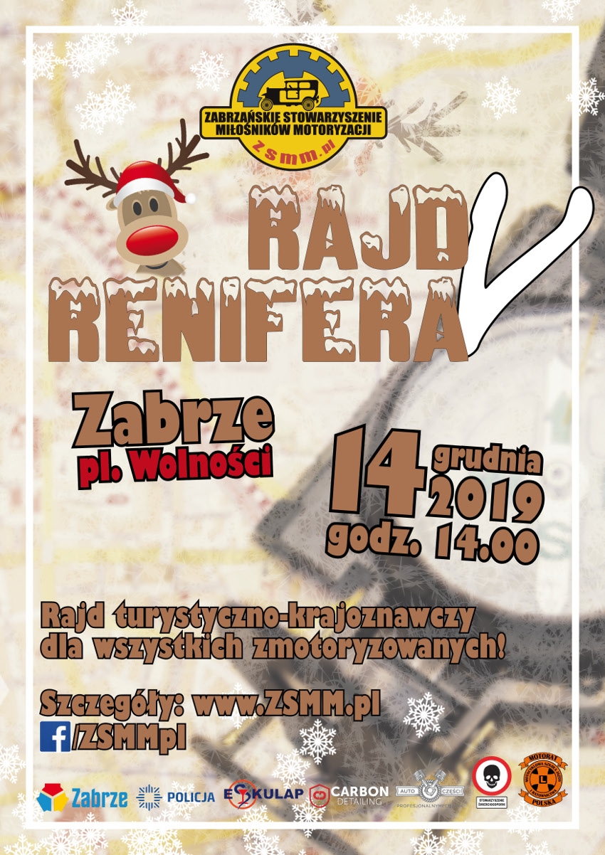 Już wkrótce V Rajd Renifera!