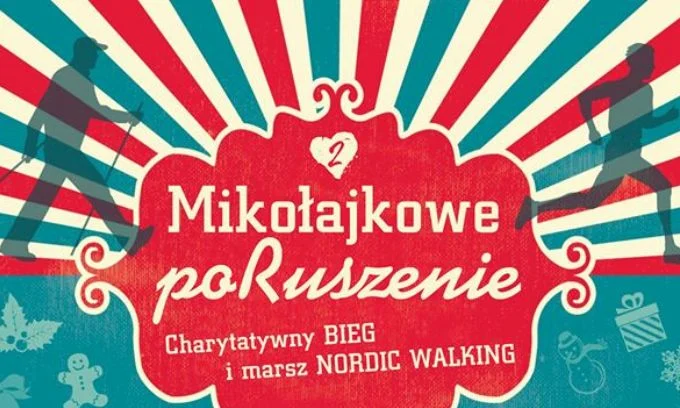 Bieg i marsz mikołajkowy dla oddziału dziecięcego żorskiego szpitala