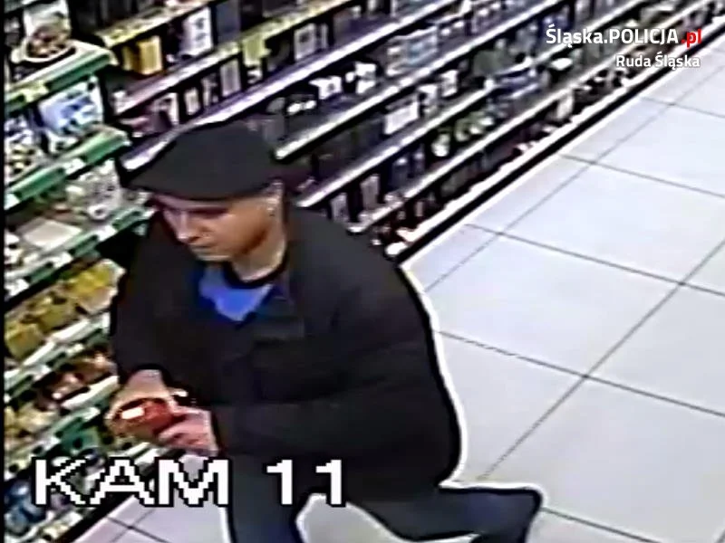 Podejrzany o kradzież w sklepie drogeryjnym. Rozpoznajesz tego mężczyznę?
